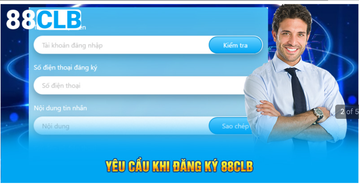 Yêu cầu khi đăng ký 88CLB